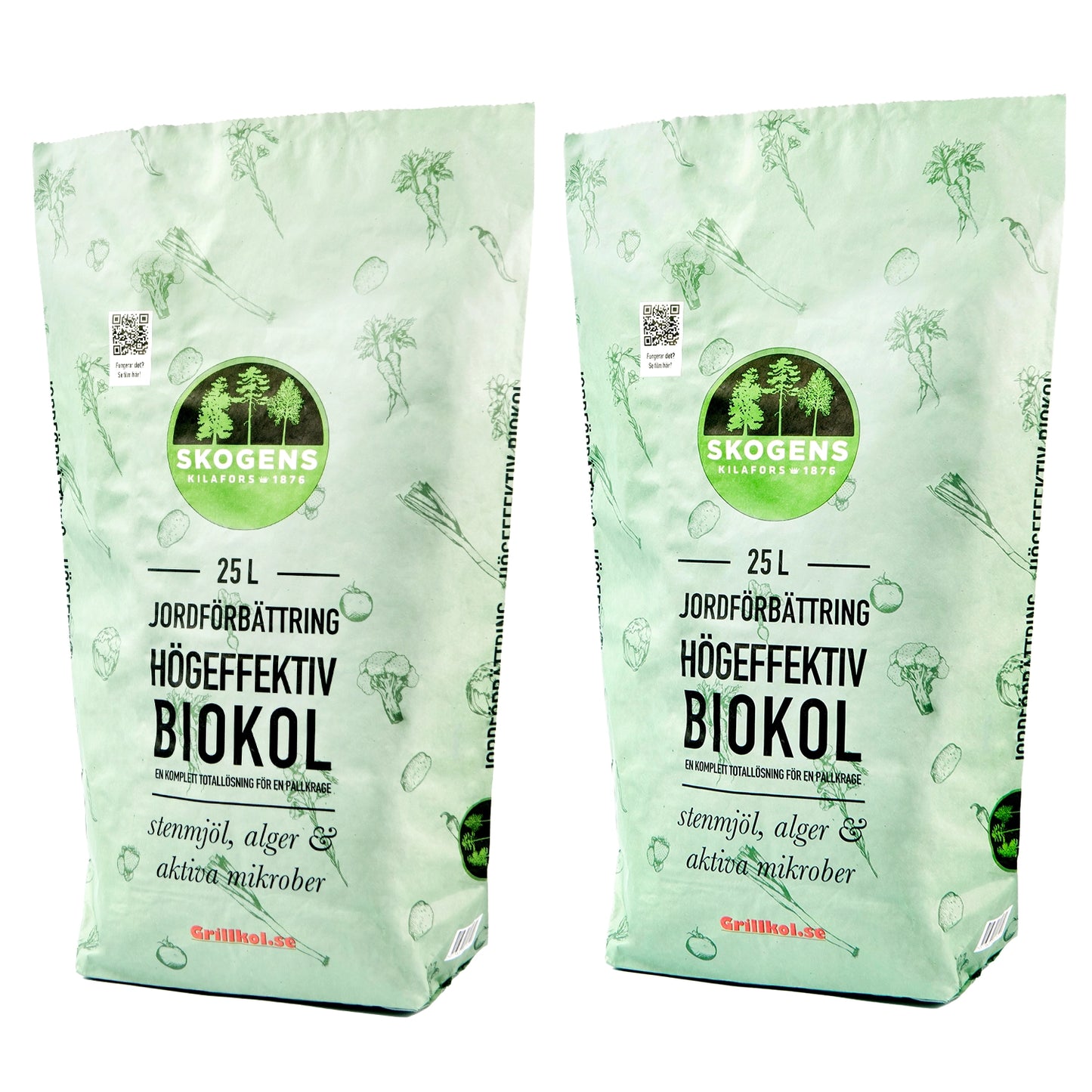 Skogens Högeffektiva biokol 50 l