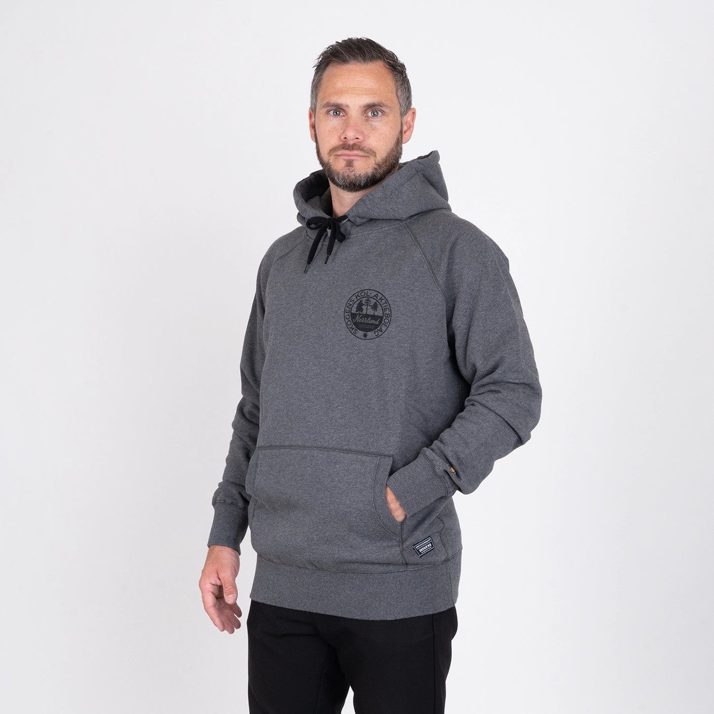 SQRTN x Skogens Kolab Hoodie Kolgrå